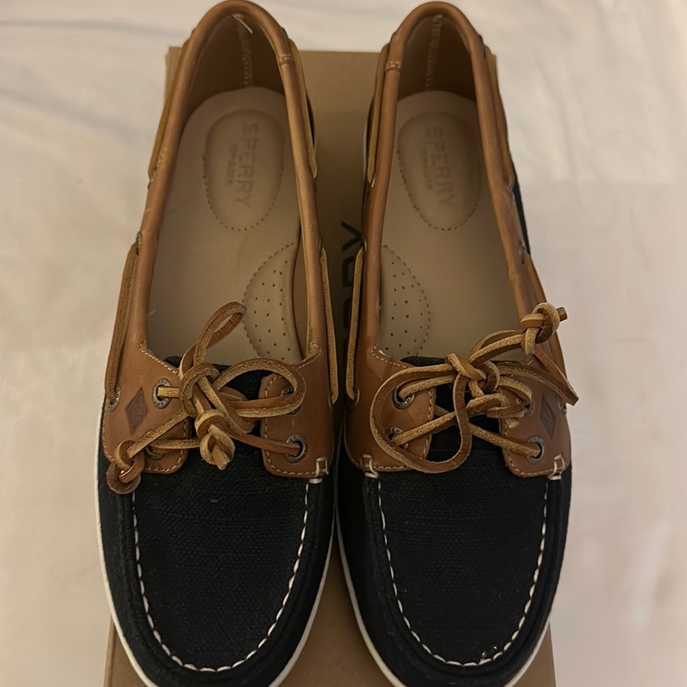 Sperry Firefish Nubby canv Blk